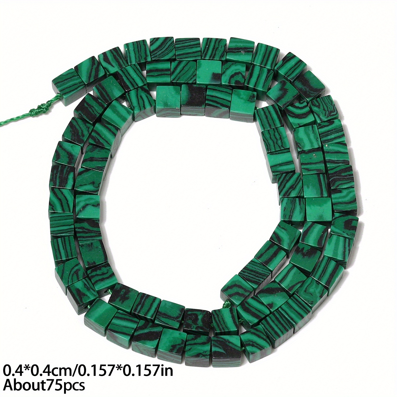 Natural Stone Cube Beads for DIY Jewelry Making
